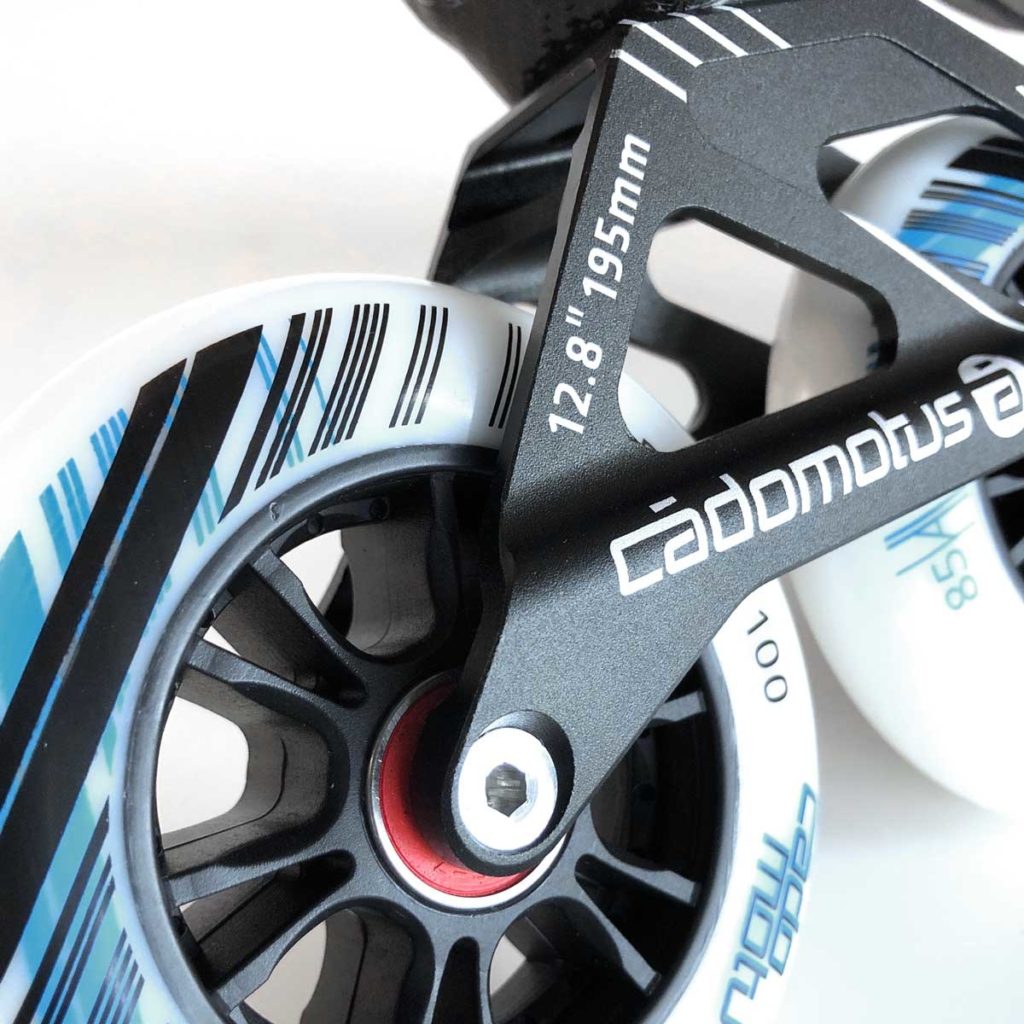 Inline frame axle for Comp TR3, Versatile, Agility & Rookie skates